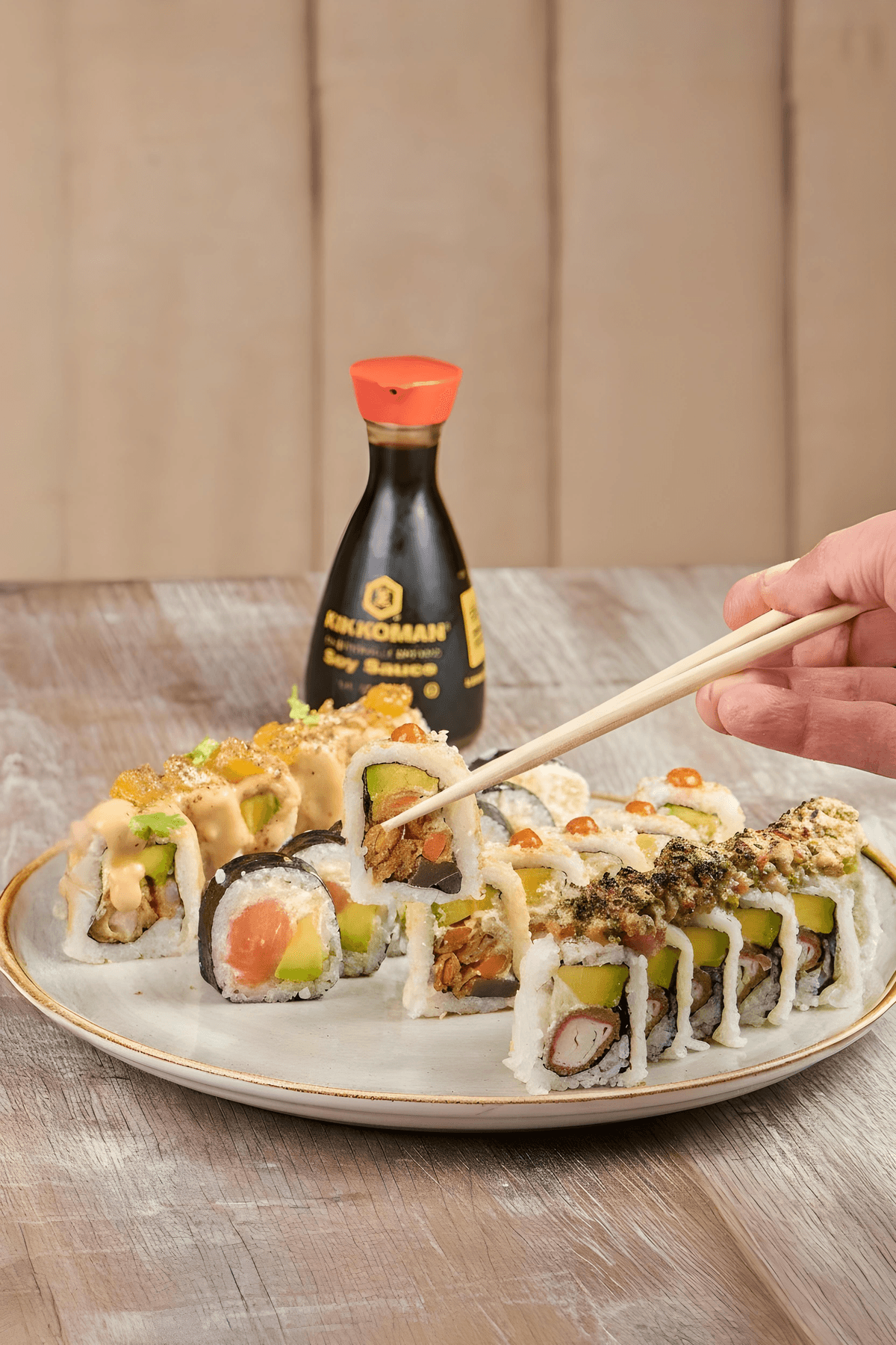 Sushi Service — plato real